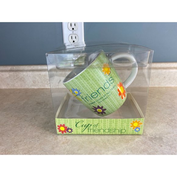Cup of Friendship Light House Christian Products Co. Green Coffee Mug NEW in Pac - Picture 3 of 6